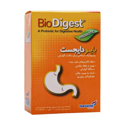 ساشه بایو دایجست تک ژن فارما 15 عدد