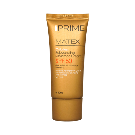 کرم ضد آفتاب جوان کننده بژ طبیعی پرایم SPF50 حجم ۴۰ میل