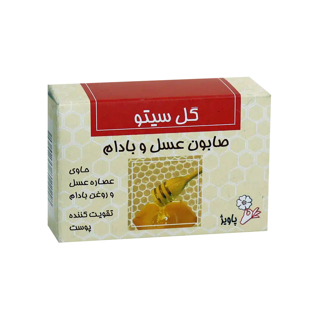 صابون عسل و بادام گل سیتو ۱۲۵ گرم صابون عسل و بادام گل سیتو ۱۲۵ گرم