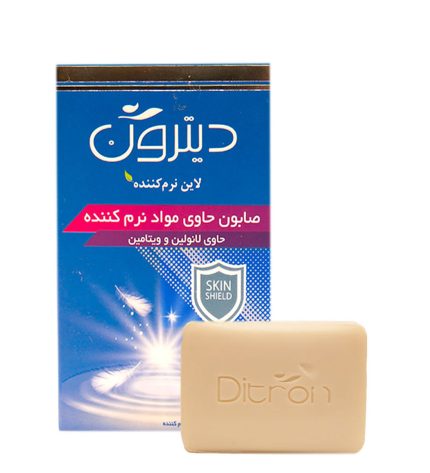 صابون نرم کننده و آبرسان حاوی لانولین و ویتامین E دیترون 110 گرم