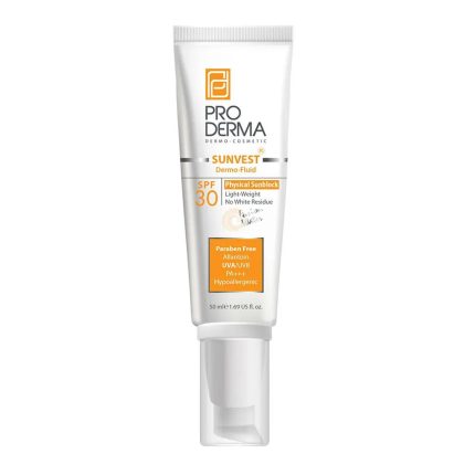 فلوئيد ضد آفتاب SPF30 پوست معمولي و خشک پرودرما