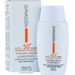 کرم ضد آفتاب بی رنگ پوست خشک ژیناژن SPF50 حجم 50 میل
