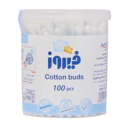 گوش پاک کن ليواني فیروز 100 عددي