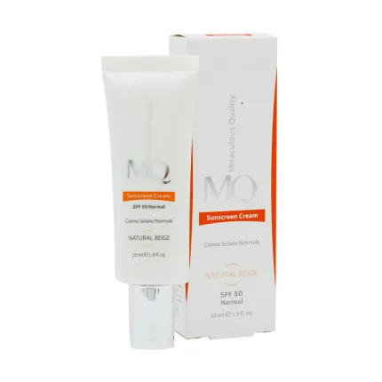 ضد آفتاب نرمال SPF50بژ طبيعي ام کیو 55ميل