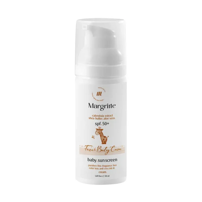 کرم ضد آفتاب کودک SPF50 مارگریت 50 میل