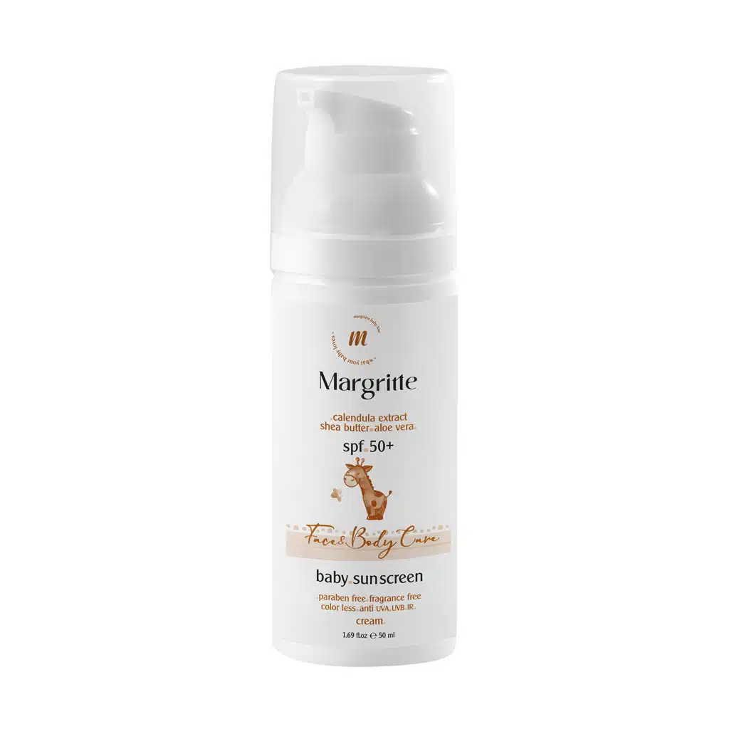 کرم ضد آفتاب کودک SPF50 مارگریت 50 میل کرم ضد آفتاب کودک SPF50 مارگریت 50 میل