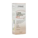 فلوئید ضد آفتاب SPF50 فیوژن واتر حاوی ویتامین C بژ طبیعی پرایم حجم 40 میل