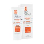کرم ضد آفتاب SPF60 بی رنگ مرطوب کننده پوست خشک پرودرما