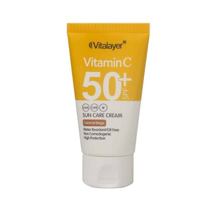 فلوئید ضد آفتاب SPF50 حاوی ویتامین C ویتالیر 50 میلی لیتر