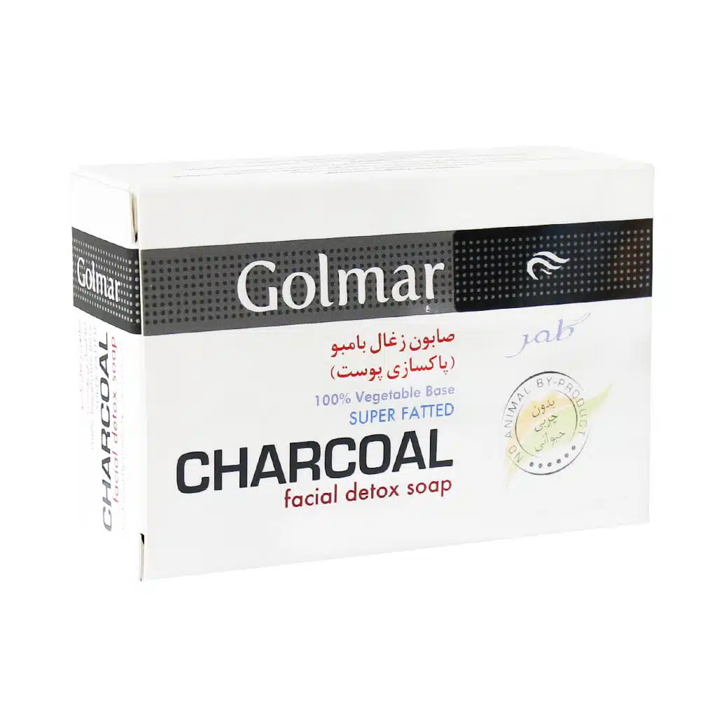 صابون زغال بامبو گلمر مناسب پاکسازی پوست 115 گرم صابون زغال بامبو گلمر مناسب پاکسازی پوست 115 گرم