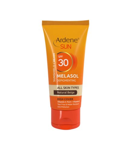 ضدآفتاب ملاسول SPF30 ضدلک انواع پوست آردن سان 50 گرمي