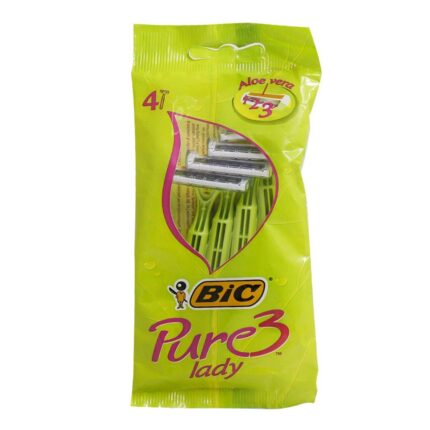 خود تراش بیک مدل Pure 3 Lady بسته 4 عددی