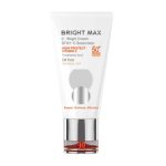 کرم ضد آفتاب رنگی برایت مکس دارای SPF50 حاوی ویتامین C حجم 50 میل