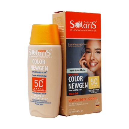 لوسیون آبی ضد آفتاب فاقد چربی spf50 کالر نیوژن سولاریس آردن 75 میل