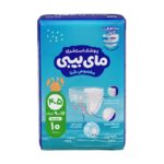 پوشک استخري سايز متوسط 4.5 ( 9-16 کيلوگرم ) مای بی بی 10 عددي