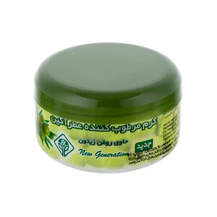 کرم مرطوب کننده حاوي روغن زيتون کاسه اي عطرآگين