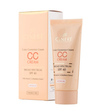 سینره CC کرم با SPF 40 حجم 40 میل