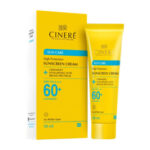 سینره کرم ضد آفتاب بی رنگ با SPF60 مناسب پوست نرمال تا خشک حجم 50 میل