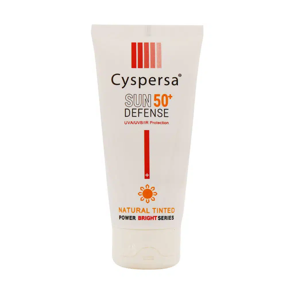 کرم ضد آفتاب رنگی روشن کننده SPF50 سیسپرسا 50 میل کرم ضد آفتاب رنگی روشن کننده SPF50 سیسپرسا 50 میل