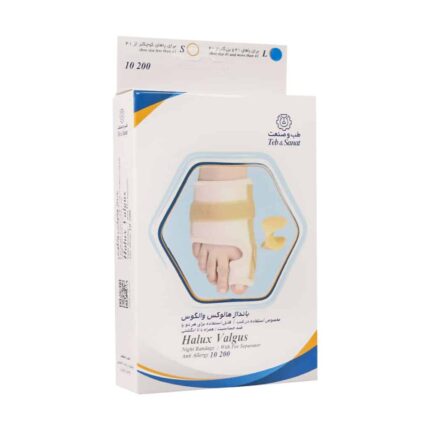 بانداژ هالوکس والگوس طب و صنعت کد10200