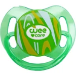 پستانک دو طرف ارتودنسي شفاف چاپدار دسته دار سايز 2 P145 وی کر